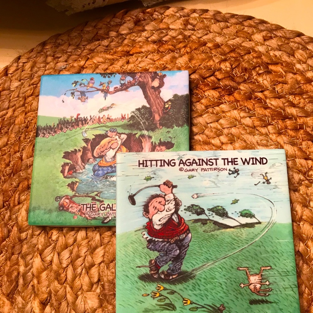 ✨✨Golf Ceramic Coasters✨✨